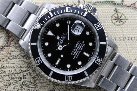 1991 rolex submariner|Rolex 16610 blue bezel.